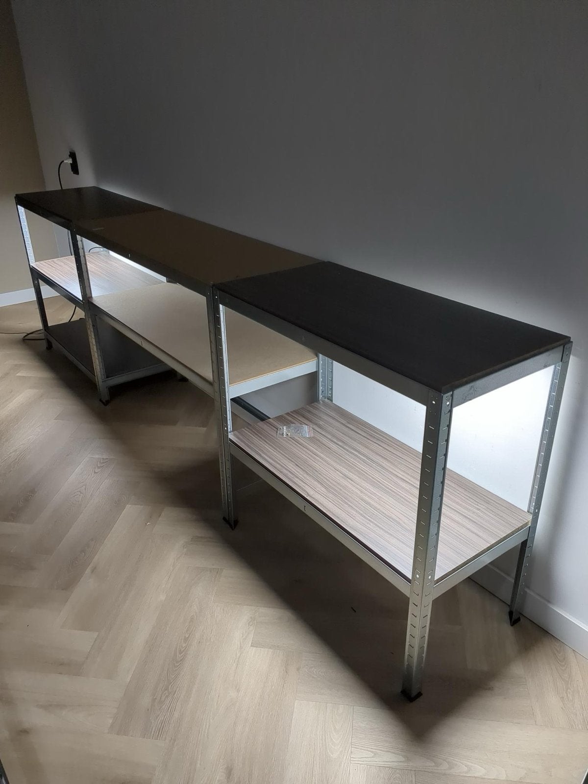 MOET WEG - AVASCO Stellingkast Strong - met LED verlichting!, Ophalen, Gebruikt