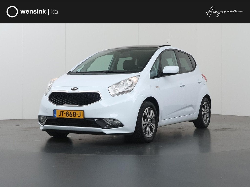 Kia Venga 1.4 CVVT DynamicPLusLine | Trekhaak | Panoramadak, Auto's, Kia, Bedrijf, Te koop, Venga, ABS, Achteruitrijcamera, Airbags