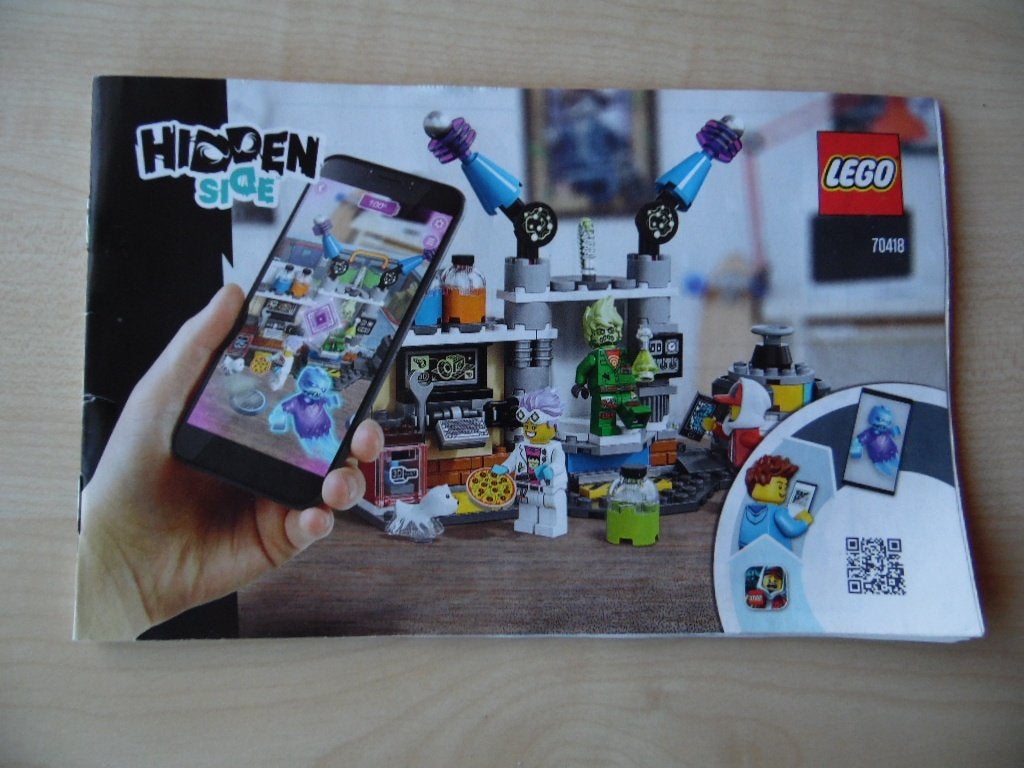 Lego Hidden Side 70418 J.B.'s Spooklab, Kinderen en Baby's, Speelgoed | Duplo en Lego, Compleet, Overige thema's, Lego, Ophalen of Verzenden
