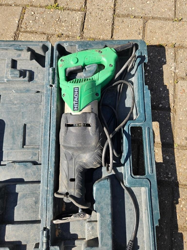 Hitachi CR 13v2 reciprozaag, Doe-het-zelf en Verbouw, Gebruikt, Ophalen of Verzenden, Hitachi, 1200 watt of meer