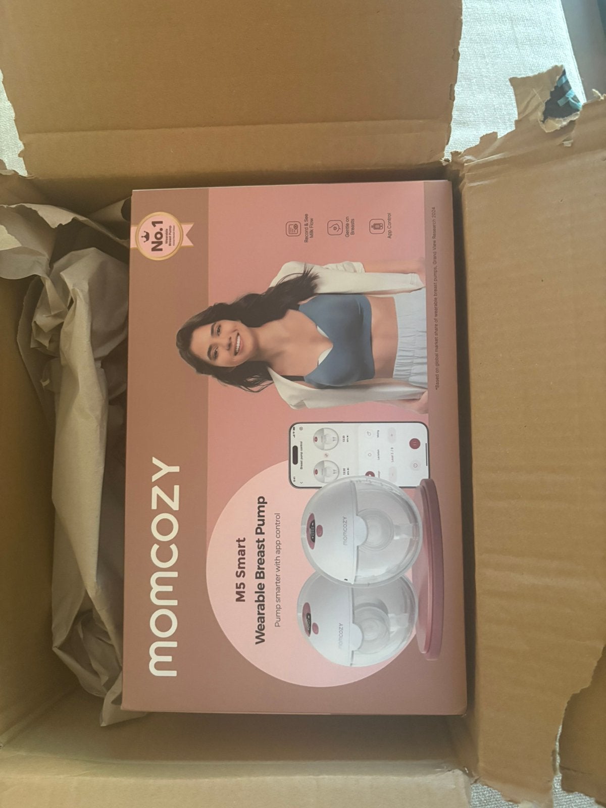 Nieuwe, verzegelde, mom cozy m5 smart, Ophalen of Verzenden, Nieuw, Borstkolf