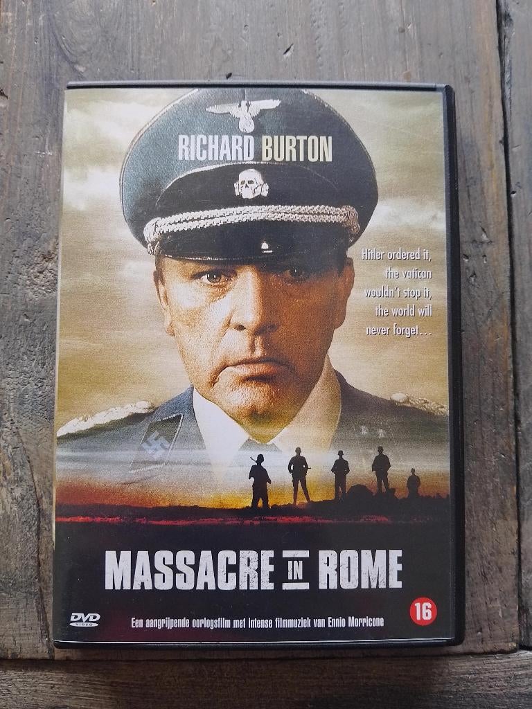 Massacre in Rome - dvd, Alle leeftijden, Ophalen of Verzenden, Zo goed als nieuw