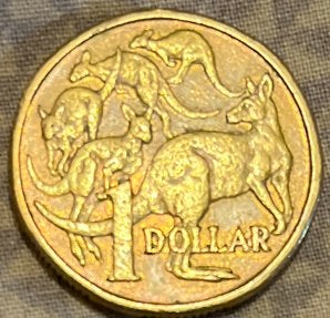 Australische 1 Dollar Munt 1984 - Koningin Elizabeth II, Ophalen of Verzenden, Losse munt