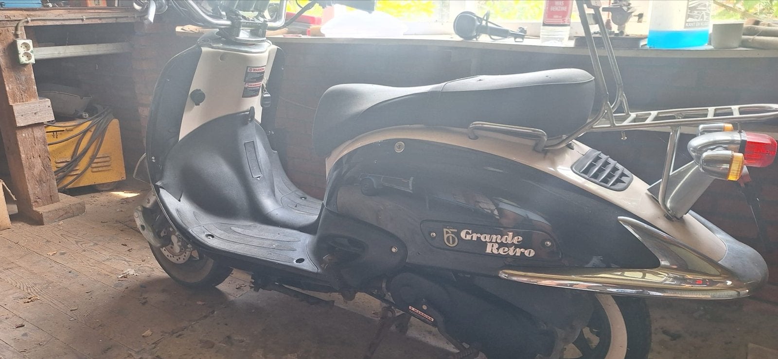 Retro scooter Grande Retro - Lege accu, Ophalen, Gebruikt, Benzine