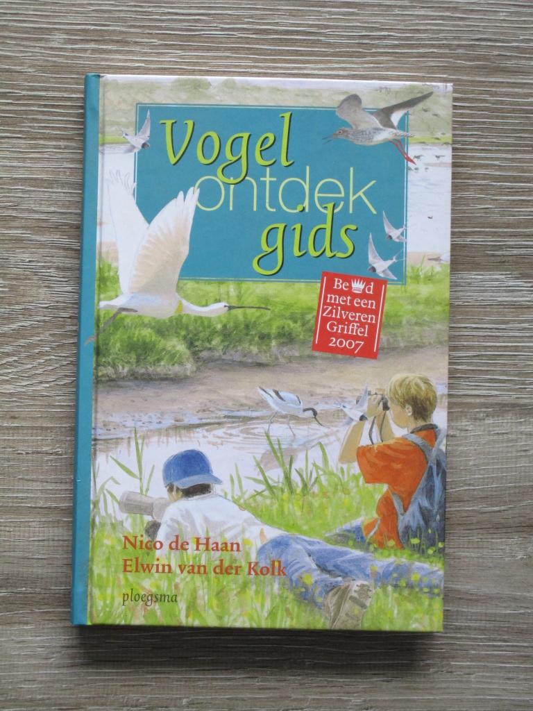 Vogel ontdek gids - Nico de Haan & Elwin van der Kolk, Ophalen of Verzenden, Gelezen, Vogels