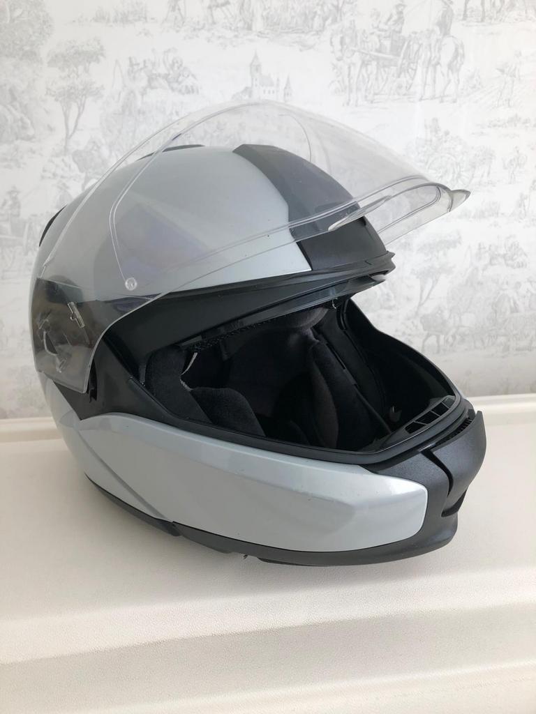 BMW Integraal Motorhelm met Ingebouwde Zonnebril - Maat S, Motoren, Overige merken, Ophalen of Verzenden, Integraalhelm, S