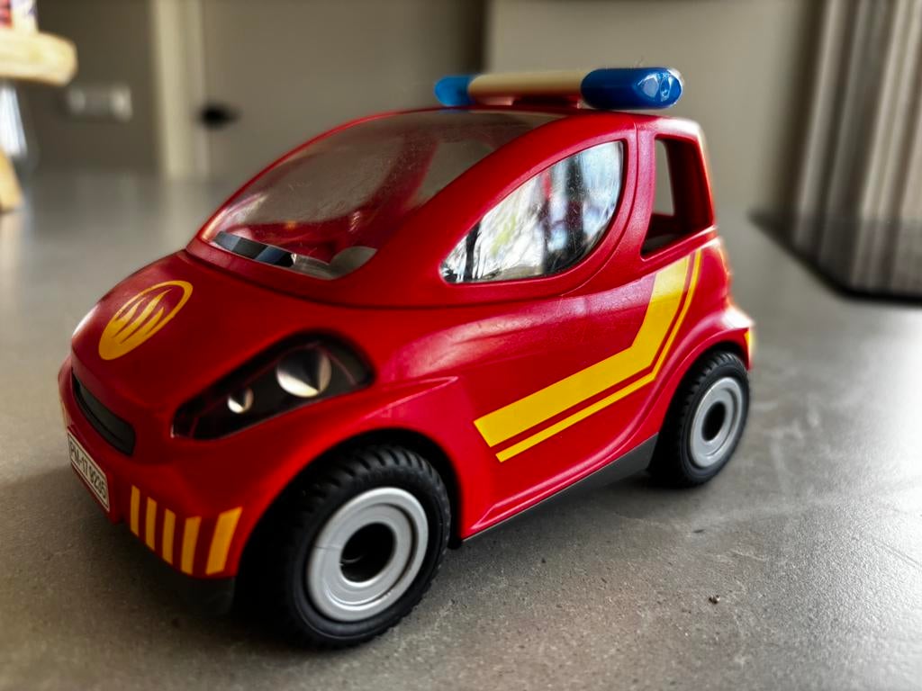 Playmobil 9235 Brandweer Commandant interventievoertuig, Ophalen of Verzenden, Gebruikt, Los playmobil