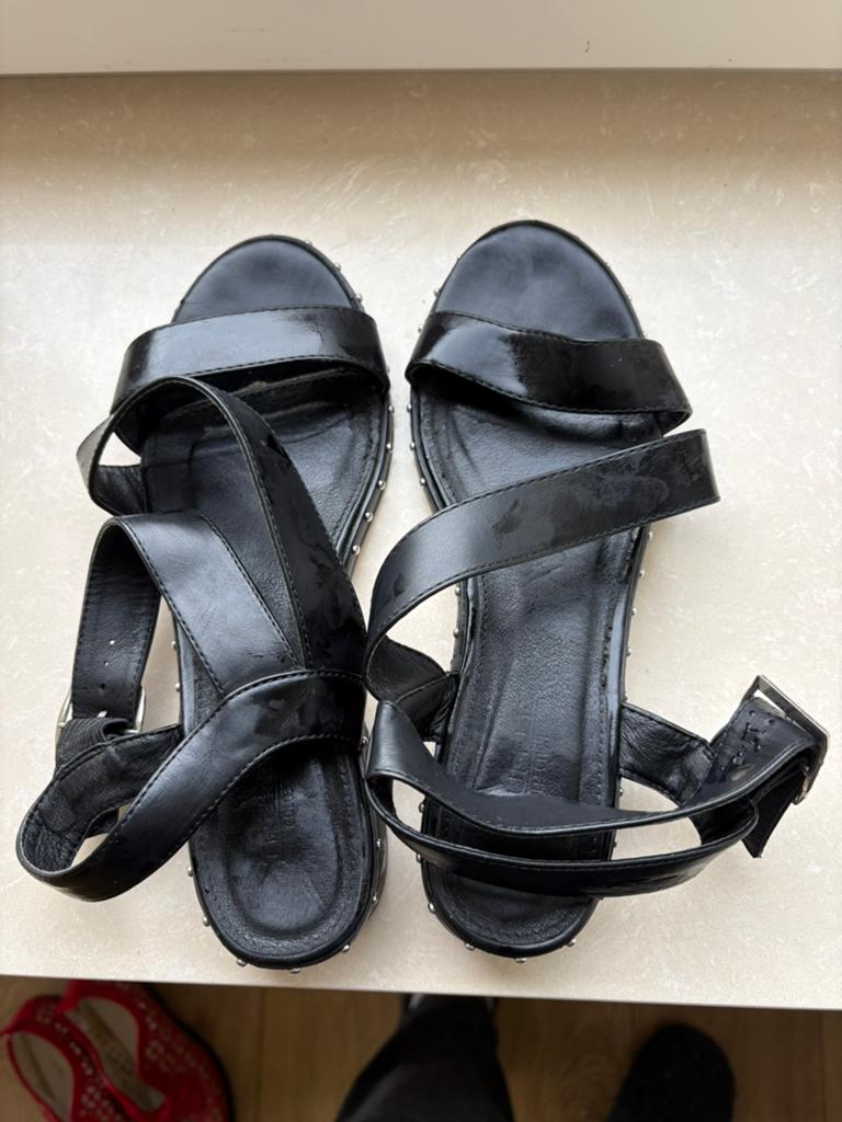Sandalen maat 39, Ophalen, Zo goed als nieuw, Sandalen of Muiltjes