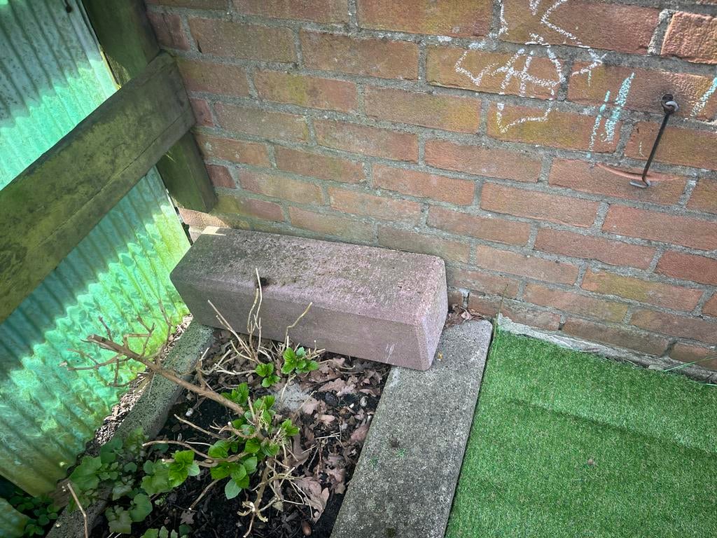 Zware stenen gratis te halen, Tuin en Terras, Tegels en Klinkers, Ophalen, Gebruikt, Overige typen, Minder dan 5 m²