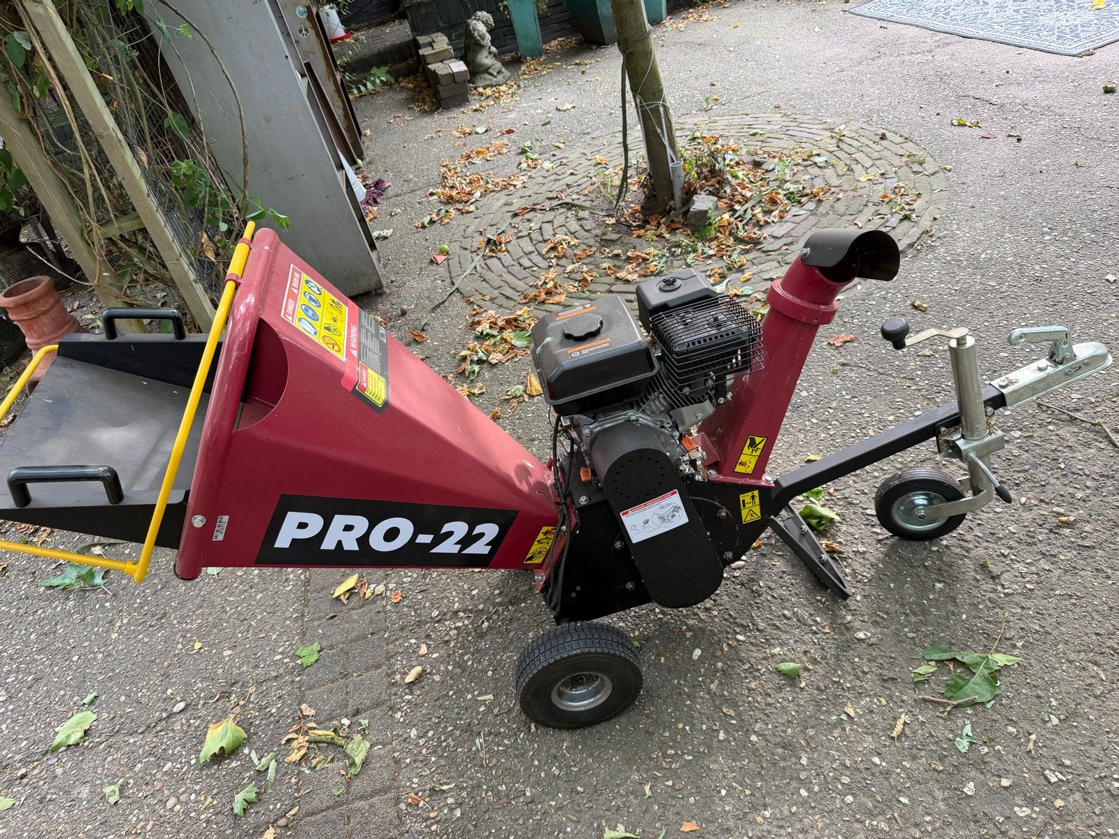 PRO-22 Houtversnipperaar - Krachtig en Efficiënt, Ophalen