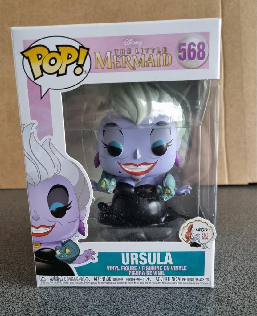 Funko Pop Ursula, Ophalen of Verzenden, Zo goed als nieuw