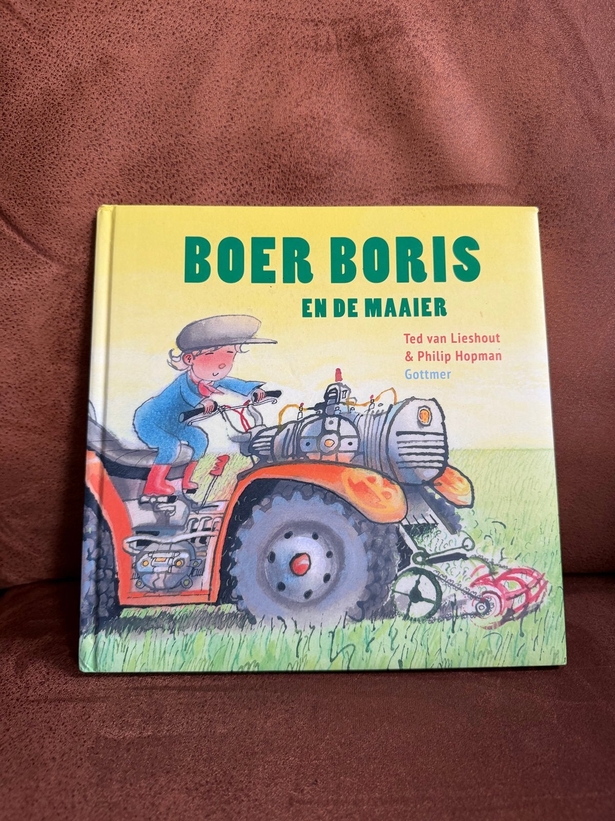 Boer Boris en de Maaier - Prentenboek, Boeken, Ophalen of Verzenden, Zo goed als nieuw, 2 tot 3 jaar