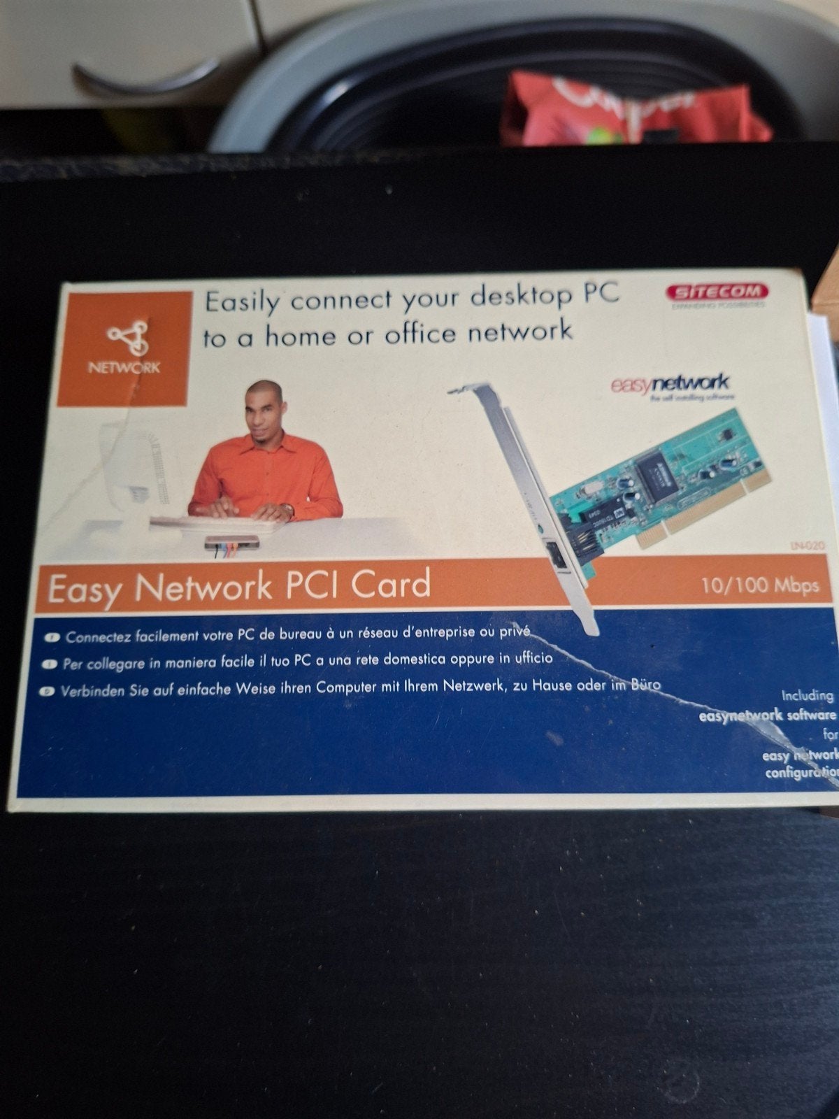 Sitecom Easy Network PCI Card 10/100 Mbps, Ophalen of Verzenden, Nieuw, Intern, Sitecom