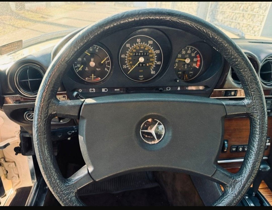 te koop: Mercedes 380SL w107 1983 wegenbelastingvrij, foto 9