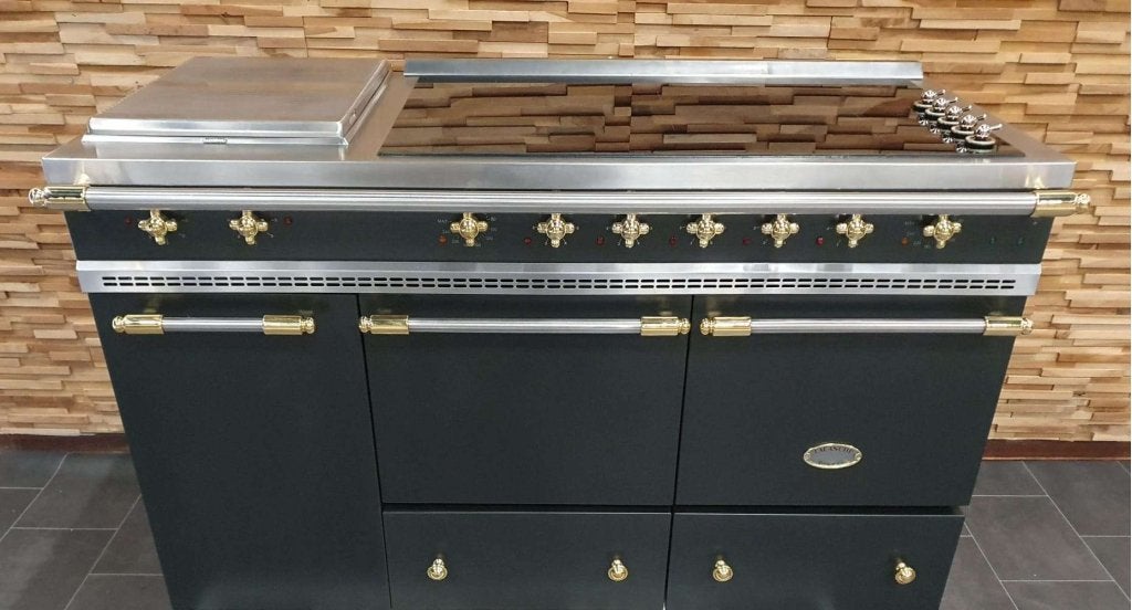 Lacanche INDUCTIE fornuis 140cm lavagrill 3 elektrische oven, Niet ingevuld, 60 cm of meer, Niet ingevuld, Ophalen of Verzenden