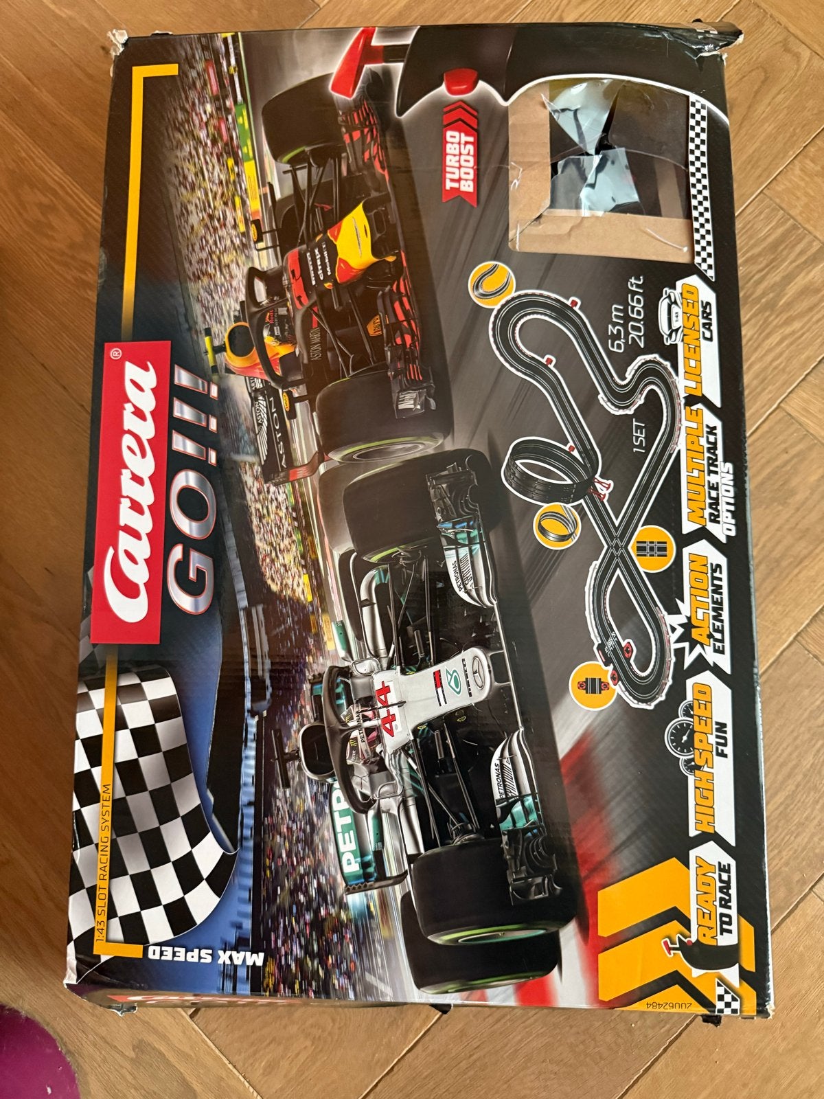 Carrera GO!!! Racebaan compleet - staat onbekend, Ophalen, Carrera, Elektrisch, Racebaan