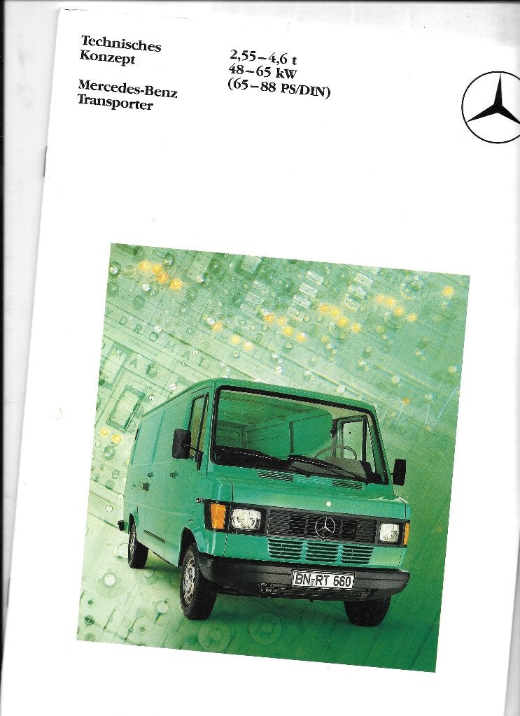 MERCEDES TRANSPORTER 1981, Ophalen of Verzenden, Zo goed als nieuw, Mercedes