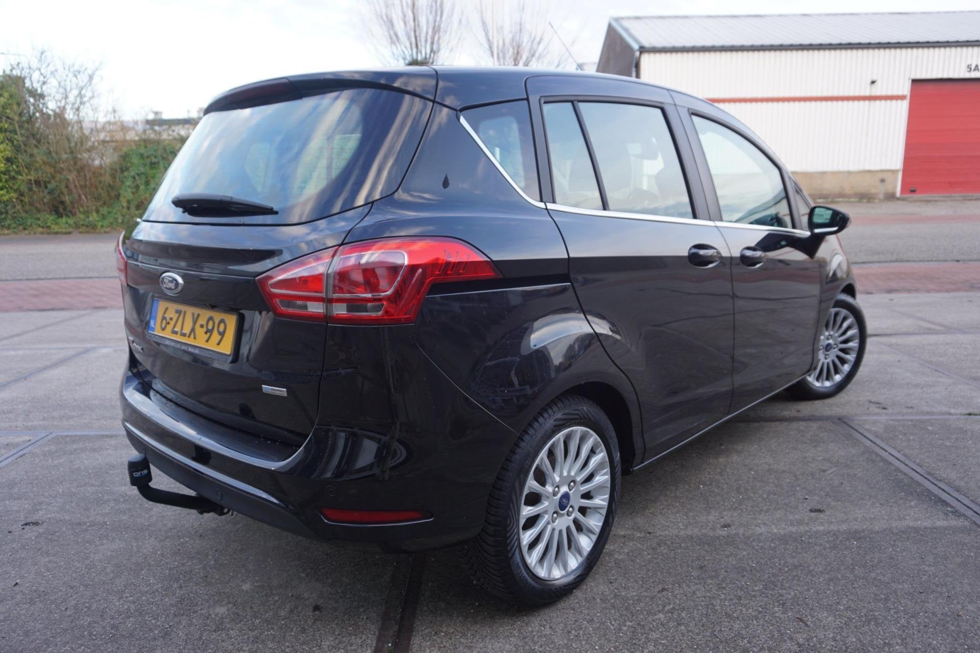 Ford B-Max 1.0 EcoBoost Titanium, Auto's, Voorwielaandrijving, Euro 5, Gebruikt, Zwart