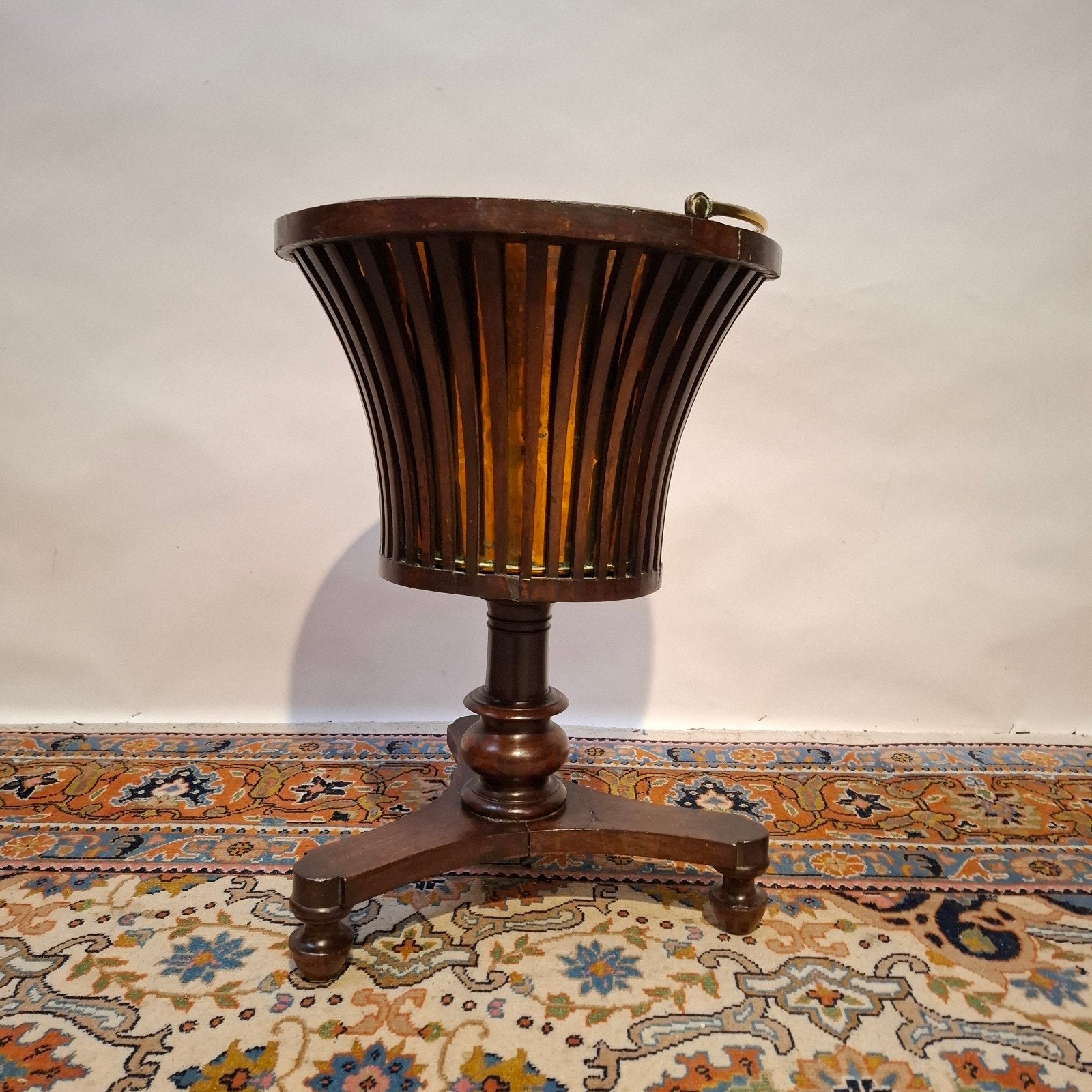 Antieke Mahonie Theestoof Biedermeier - Wijnkoeler, Ophalen