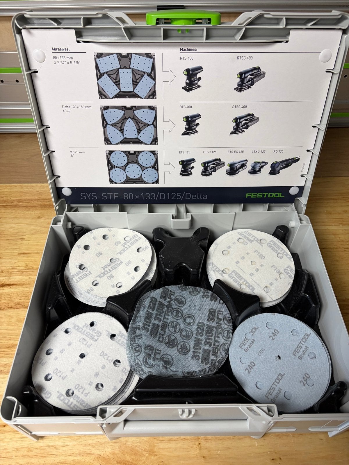 Festool Schuurpapier Set in Systainer, Ophalen of Verzenden, Zo goed als nieuw, Overige typen