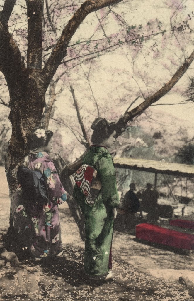Japan geisha ansichtkaart 2, Verzenden, Voor 1920, Ongelopen, Buiten Europa
