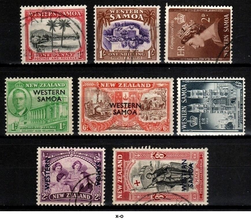 Mooi kavel Commonwealth Samoa x-o LZA297., Verzenden, Gestempeld