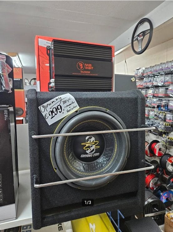 Groundzero subpack 700spl, Auto diversen, Autospeakers, Nieuw, Ophalen of Verzenden