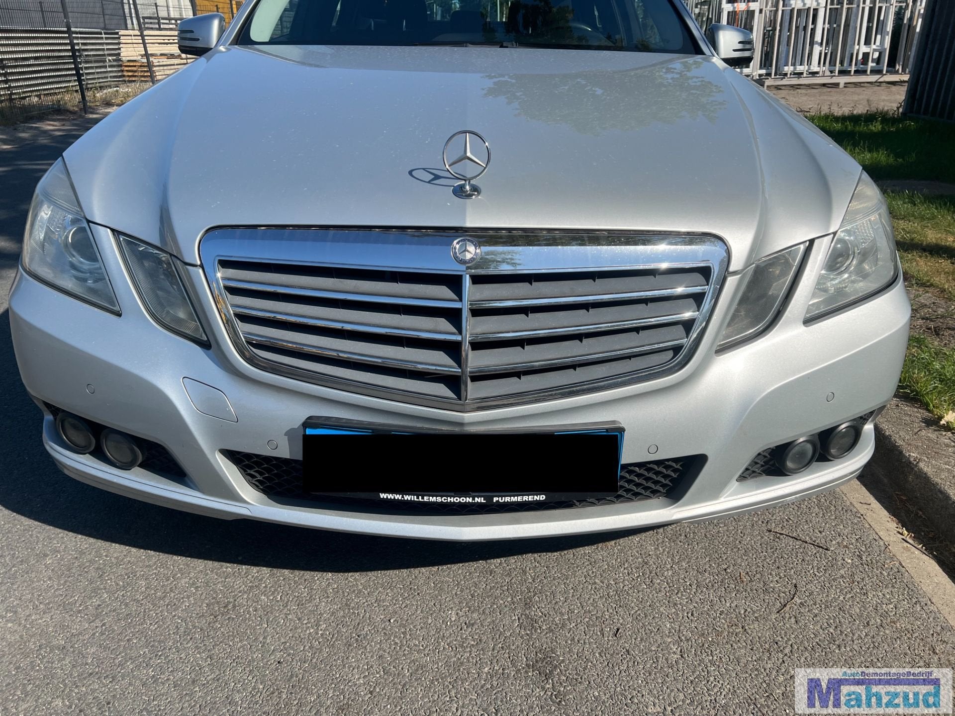 2010 MERCEDES E KLASSE Voorkop zilver c775 2009-2012, Gebruikt, Mercedes-Benz AG, Mercedes-Benz, Ophalen of Verzenden