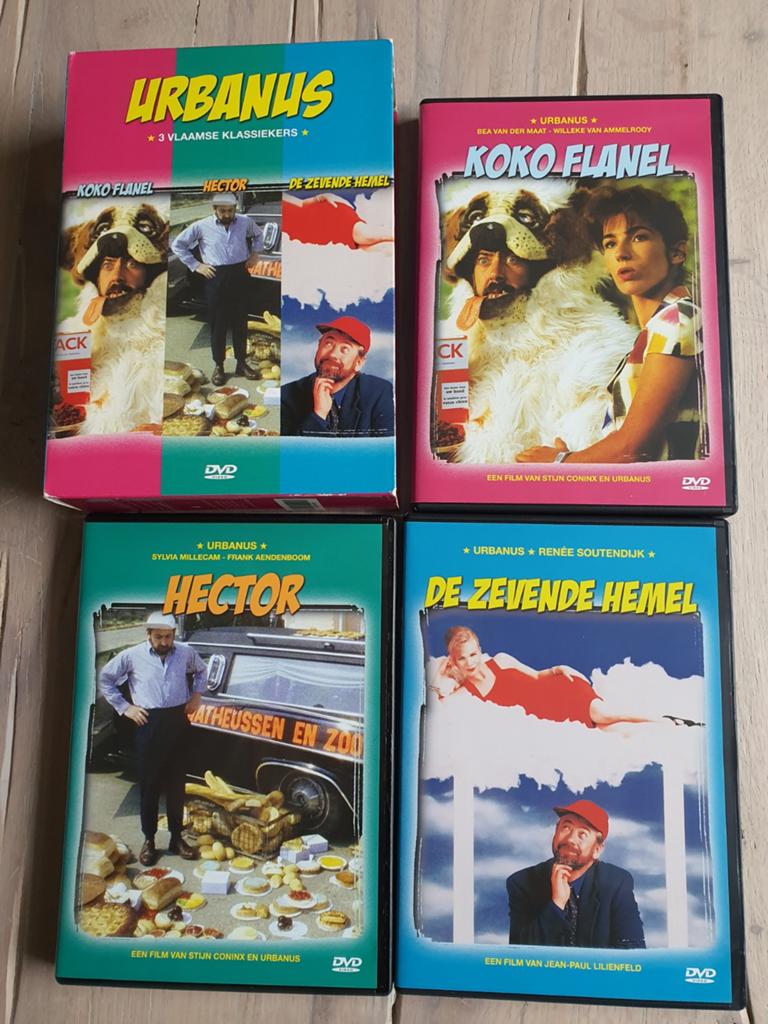 Dvd Urbanus 3 dvdbox 3 vlaamse klassiekers - 3 dvd, Ophalen of Verzenden, 1980 tot heden, Zo goed als nieuw, Komedie
