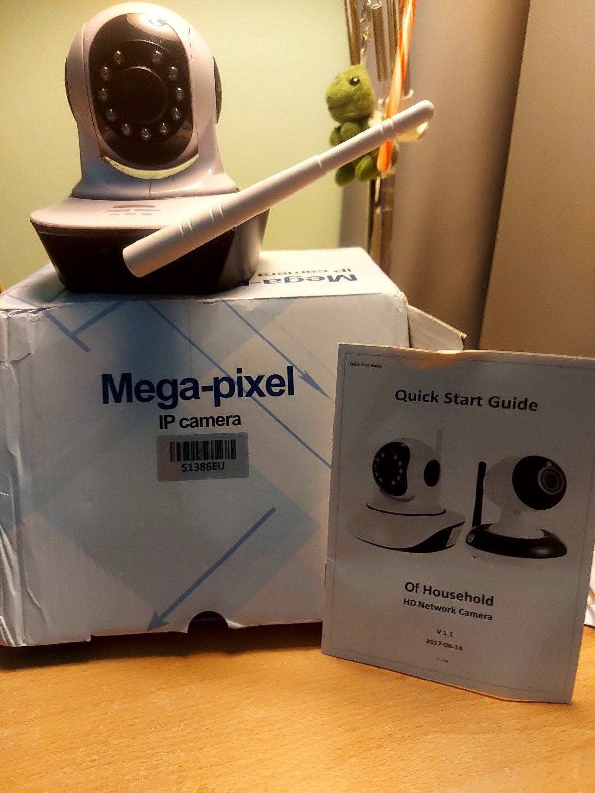 Mega -Pixel IP Camera, Ophalen of Verzenden, Nieuw, Telefoon