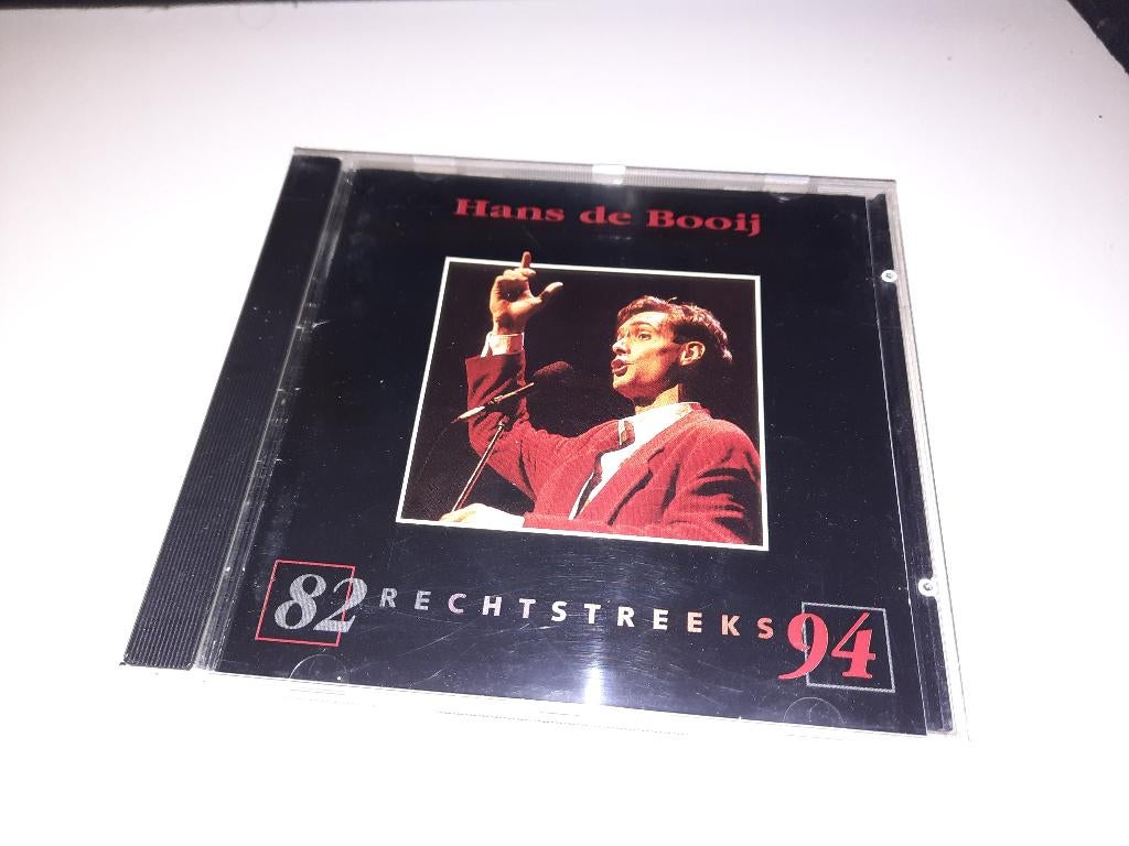CD Hans de Booij – Rechtstreeks, Ophalen, Zo goed als nieuw, Levenslied of Smartlap