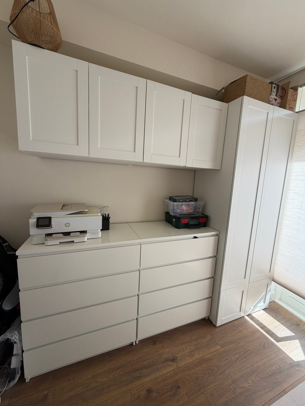 Ikea malm en platsa kasten, ook los ter overname!, Ophalen, Gebruikt, 100 tot 150 cm, 5 laden of meer
