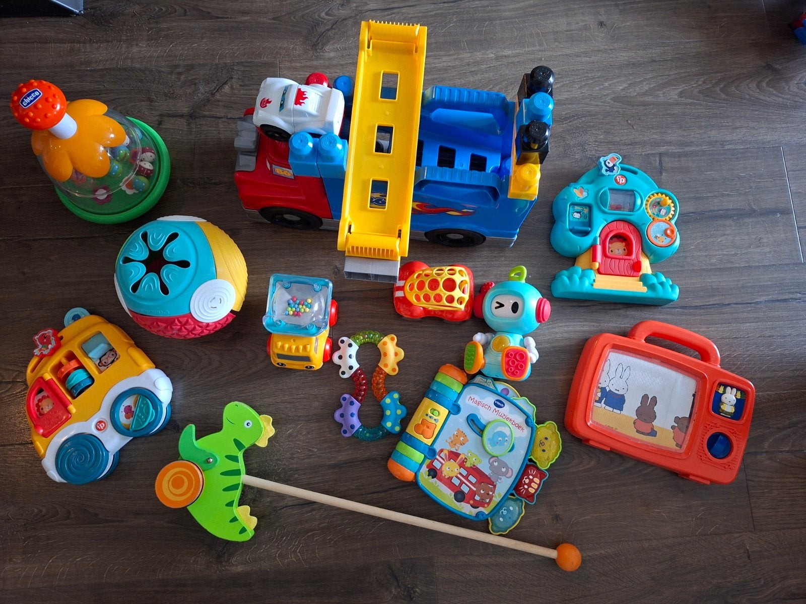 Partij baby-en peuterspeelgoed, Ophalen of Verzenden, Zo goed als nieuw, 6 maanden tot 2 jaar