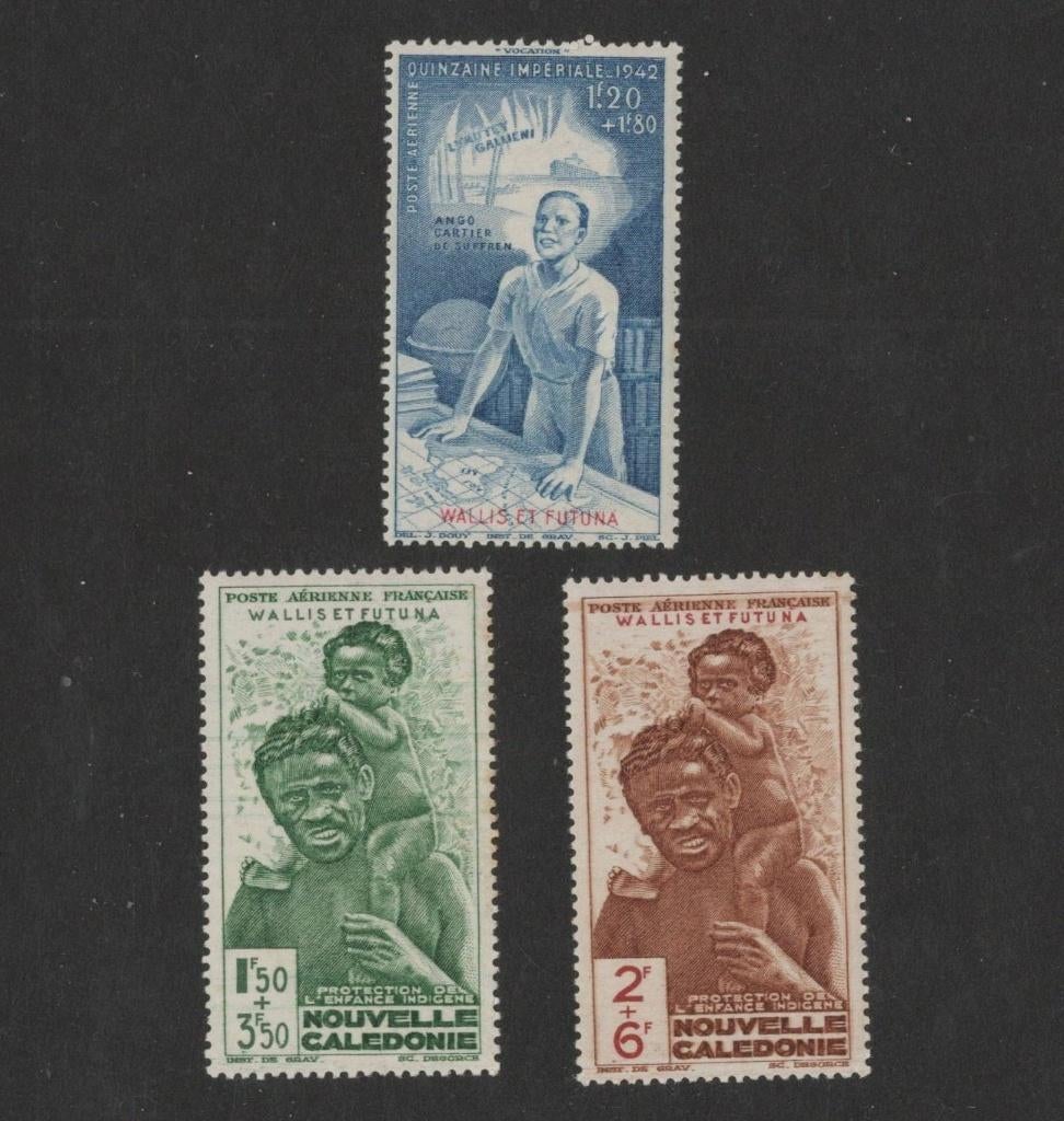 1941 WALLIS-FUTUNA Franse kolonie-luchtpostserie WOII, Ophalen of Verzenden, Postfris