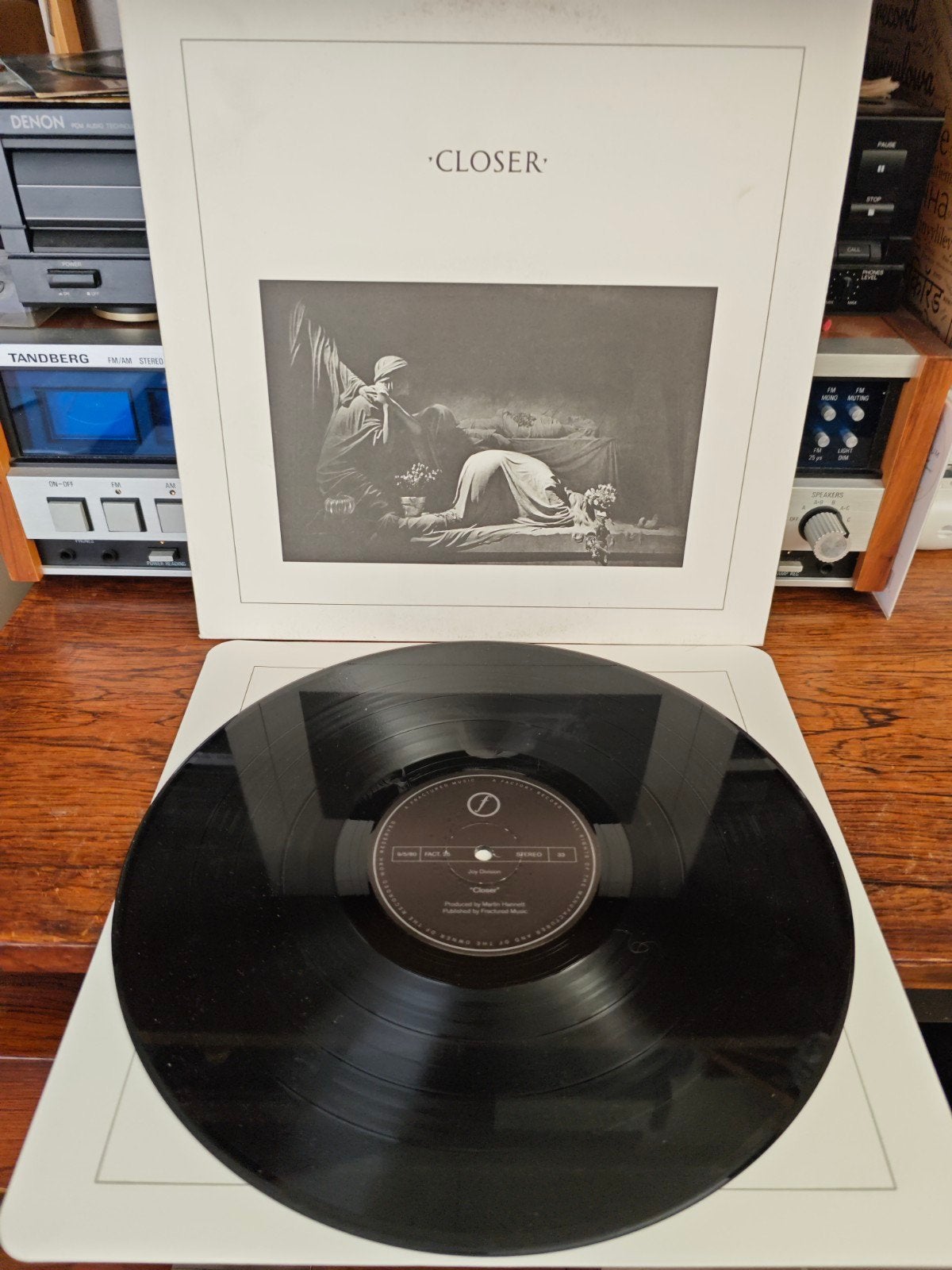 Joy Division - Closer LP, LP, Originele persing, Ophalen of Verzenden, Zo goed als nieuw