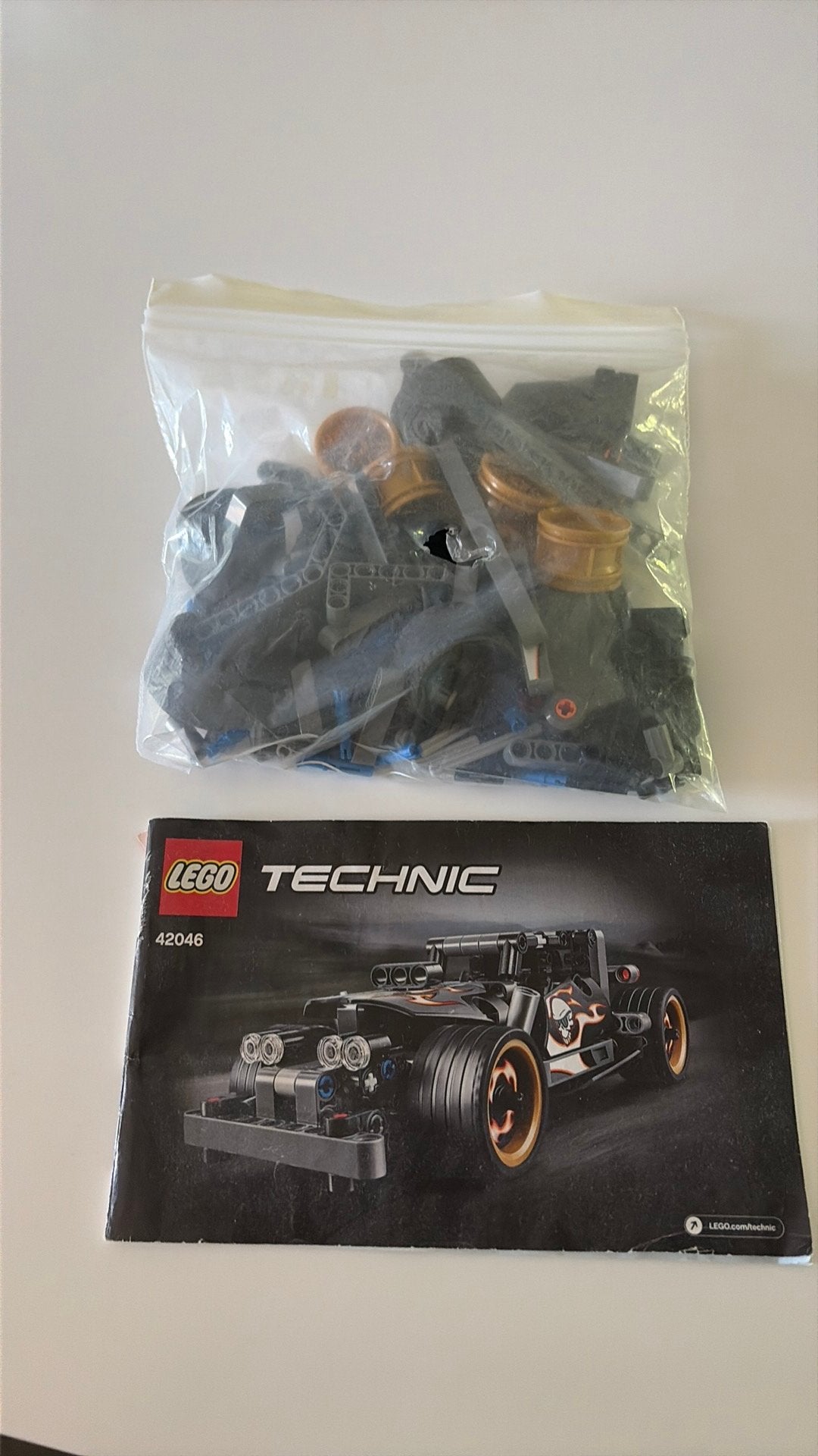 Lego Technic 42046, Overige merken, Auto, Groter dan 1:32, Ophalen of Verzenden