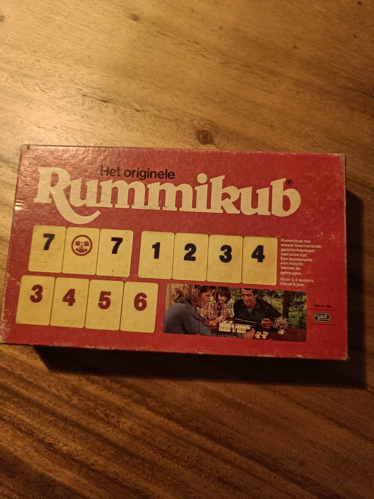 Het originele Rummikub bordspel - Compleet en in goede staat, Drie of vier spelers, Ophalen of Verzenden, Gebruikt, Goliath