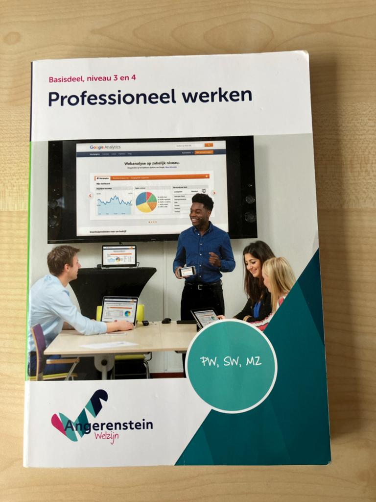 Professioneel werken - Basisdeel, niveau 3 en 4, Ophalen of Verzenden, Gamma, Gelezen, MBO