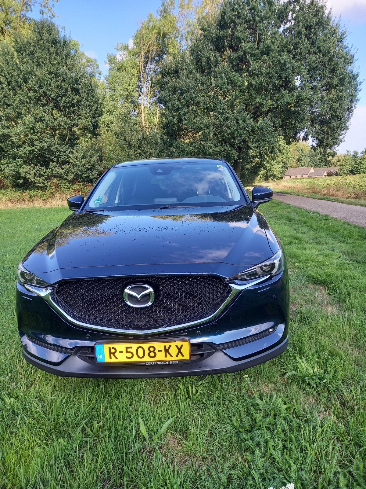 Mazda CX-5 2.0 Skyactiv-g 165pk 2WD 2017 Blauw, Auto's, Voorwielaandrijving, 1998 cc, Stof, 4 cilinders