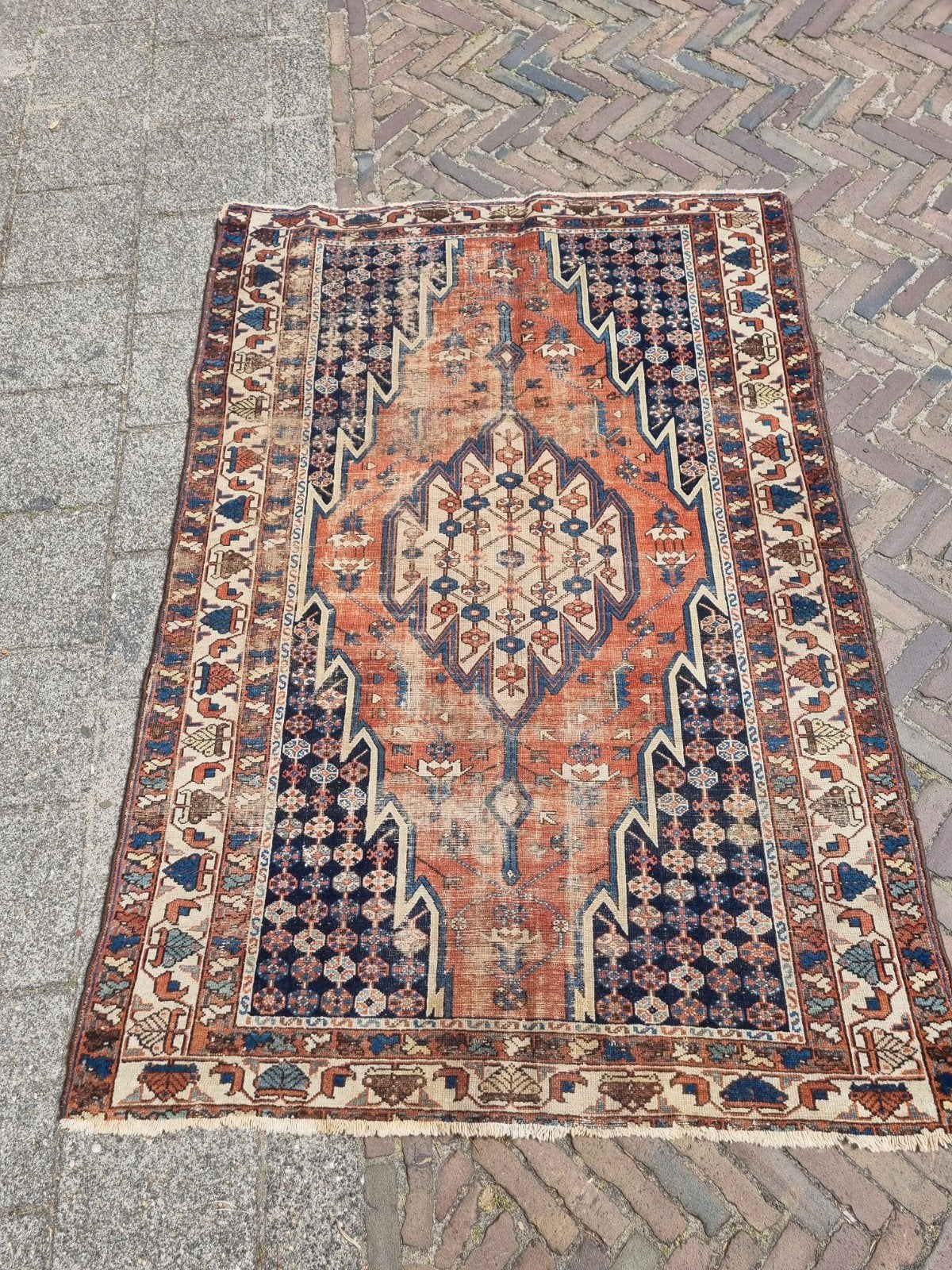 Een Perzisch kleed, Zanjan, Ophalen, Zo goed als nieuw, Rechthoekig, 150 tot 200 cm