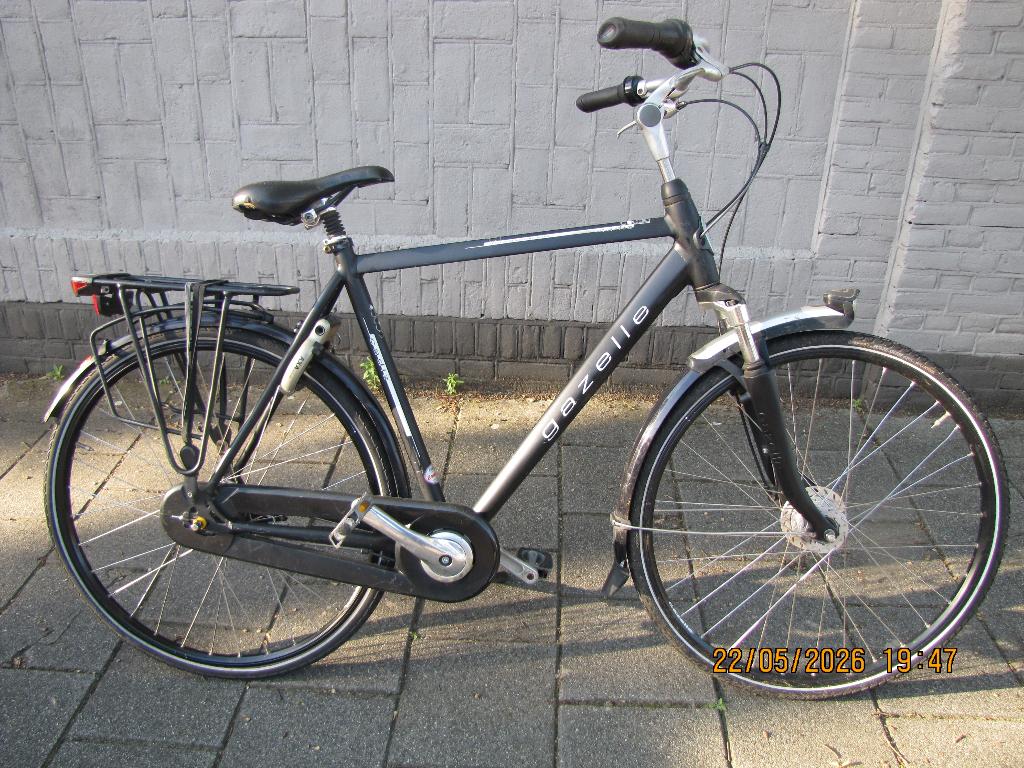 heren fiets, Ophalen, Gebruikt, Versnellingen, 57 tot 61 cm