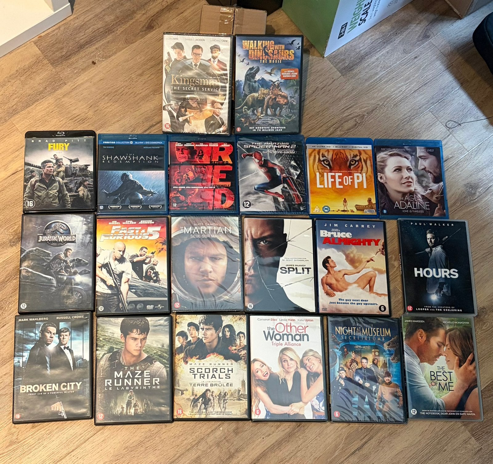 Diverse films Blu-ray en DVD, Cd's en Dvd's, Ophalen of Verzenden, Zo goed als nieuw, Film