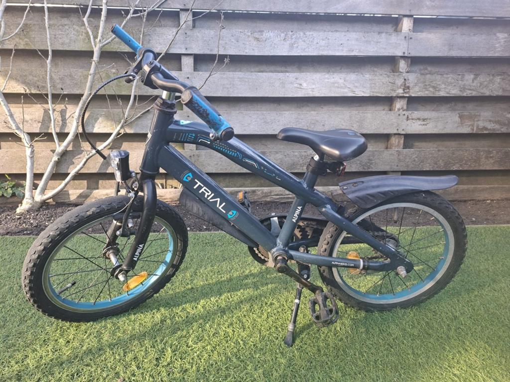 Alpina trial, Fietsen en Brommers, Fietsen | Jongens, Terugtraprem, Gebruikt, Alpina, Ophalen of Verzenden