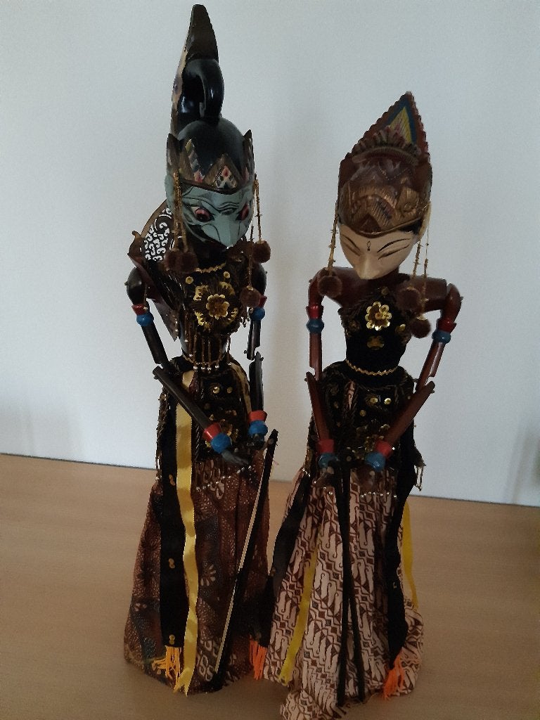 Wajang poppen te koop, Ophalen, Gebruikt, Overige typen