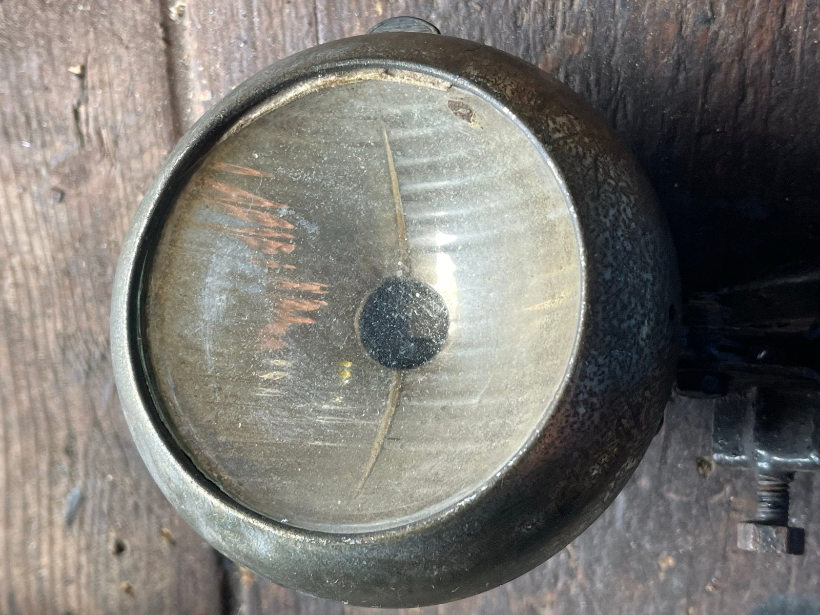 Oude Bosch fietskoplamp - Vintage fietsverlichting, Fietsen en Brommers, Ophalen of Verzenden, Gebruikt, Dynamo, Voorlicht