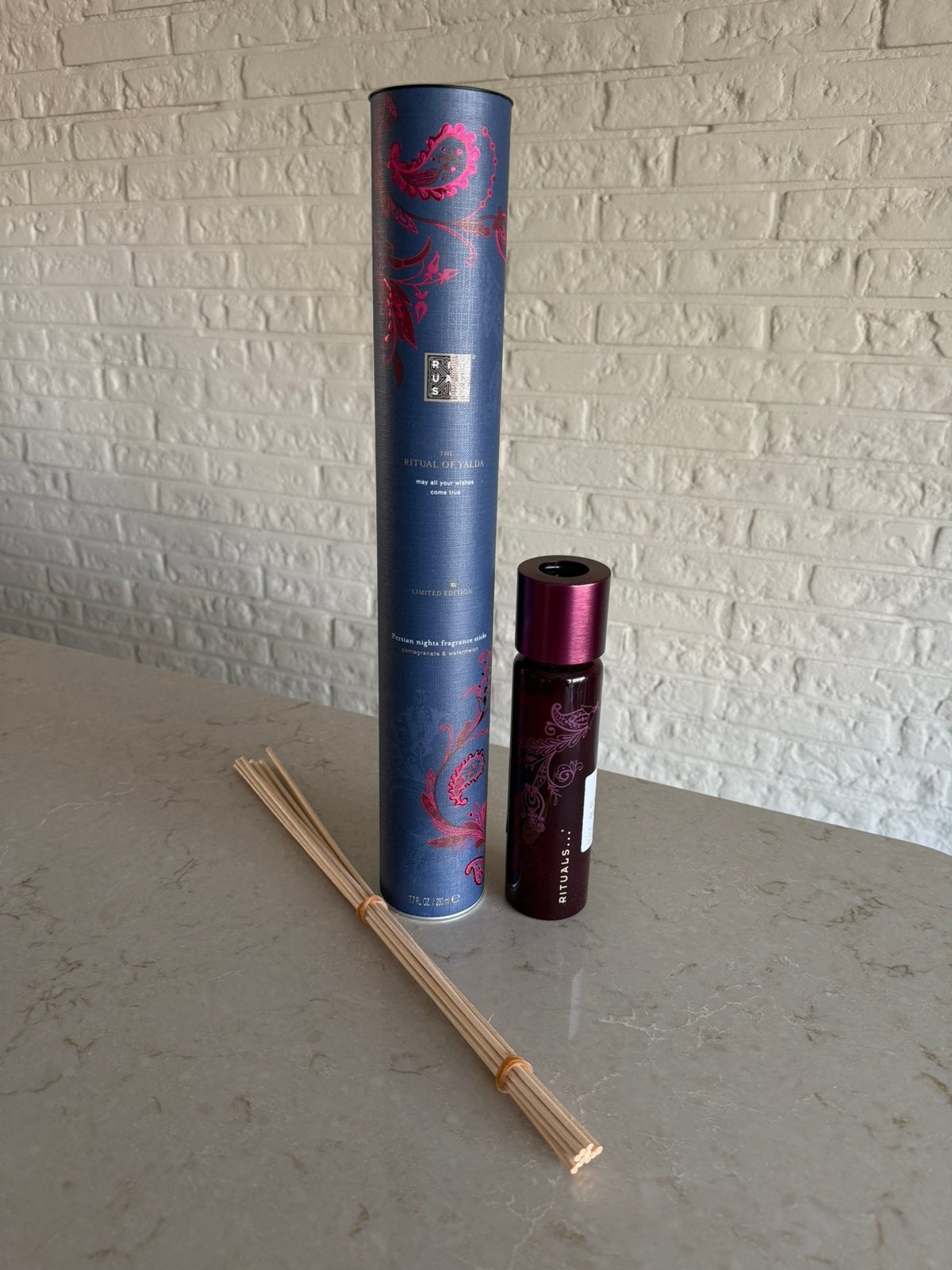 Rituals Yalda geurstokjes 230 ml, Huis en Inrichting, Ophalen, Nieuw, Glas