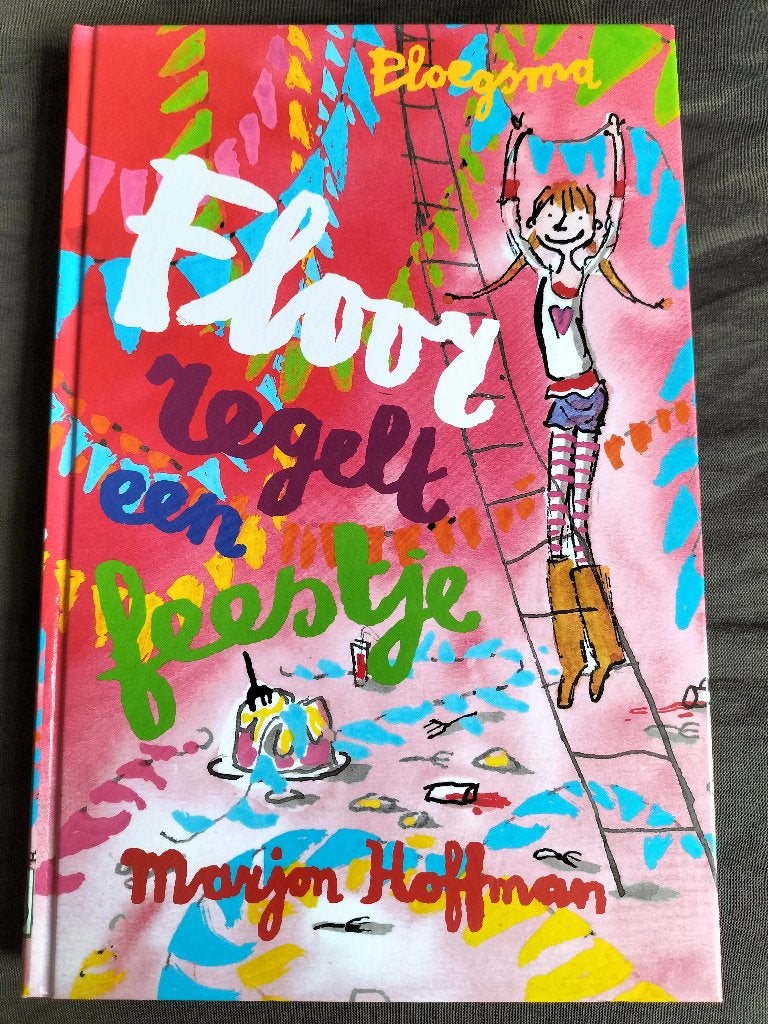 Marjon Hoffman - Floor regelt een feestje, Boeken, Ophalen of Verzenden, Zo goed als nieuw, Marjon Hoffman, Fictie algemeen