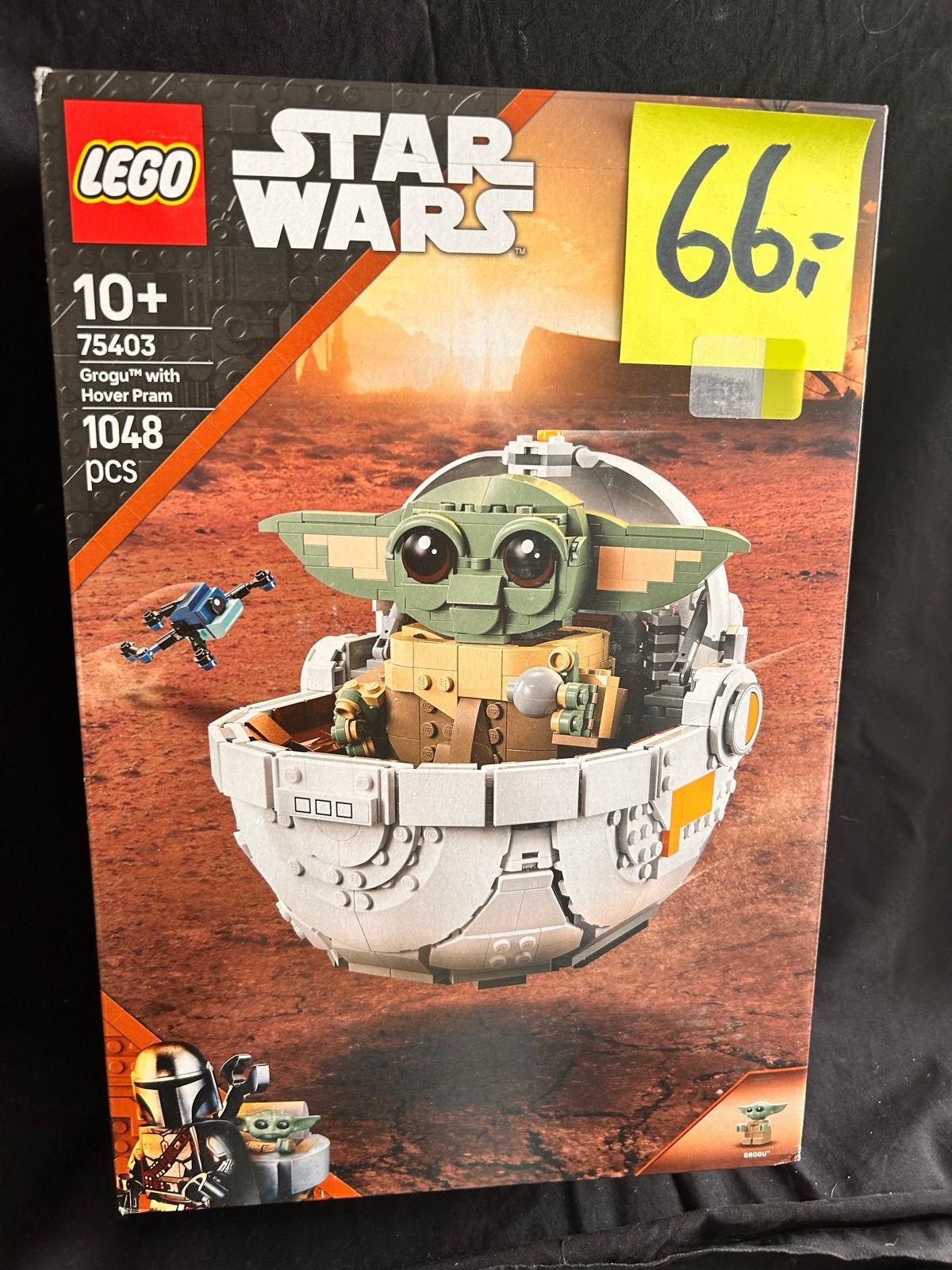 Nieuw LEGO Star Wars 75403 Grogu met Hover Pram, Star Wars, Lego, Nieuw, Ophalen of Verzenden