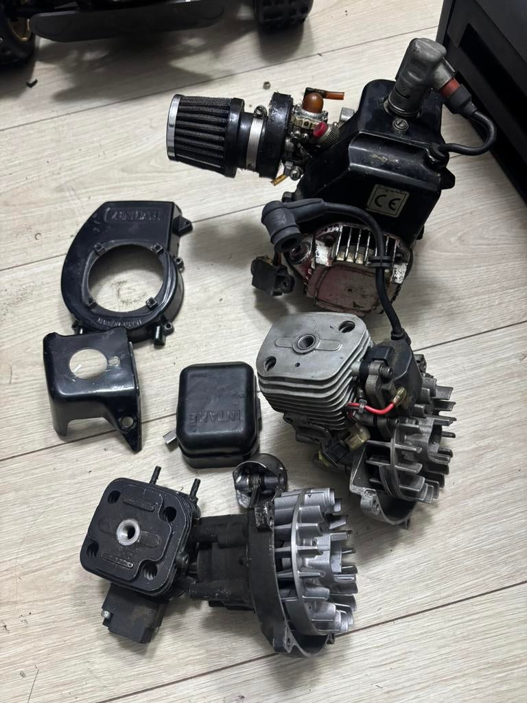Fg marder motoren complete g2d, Hobby en Vrije tijd, Ophalen, Benzine, Gebruikt, Onderdeel