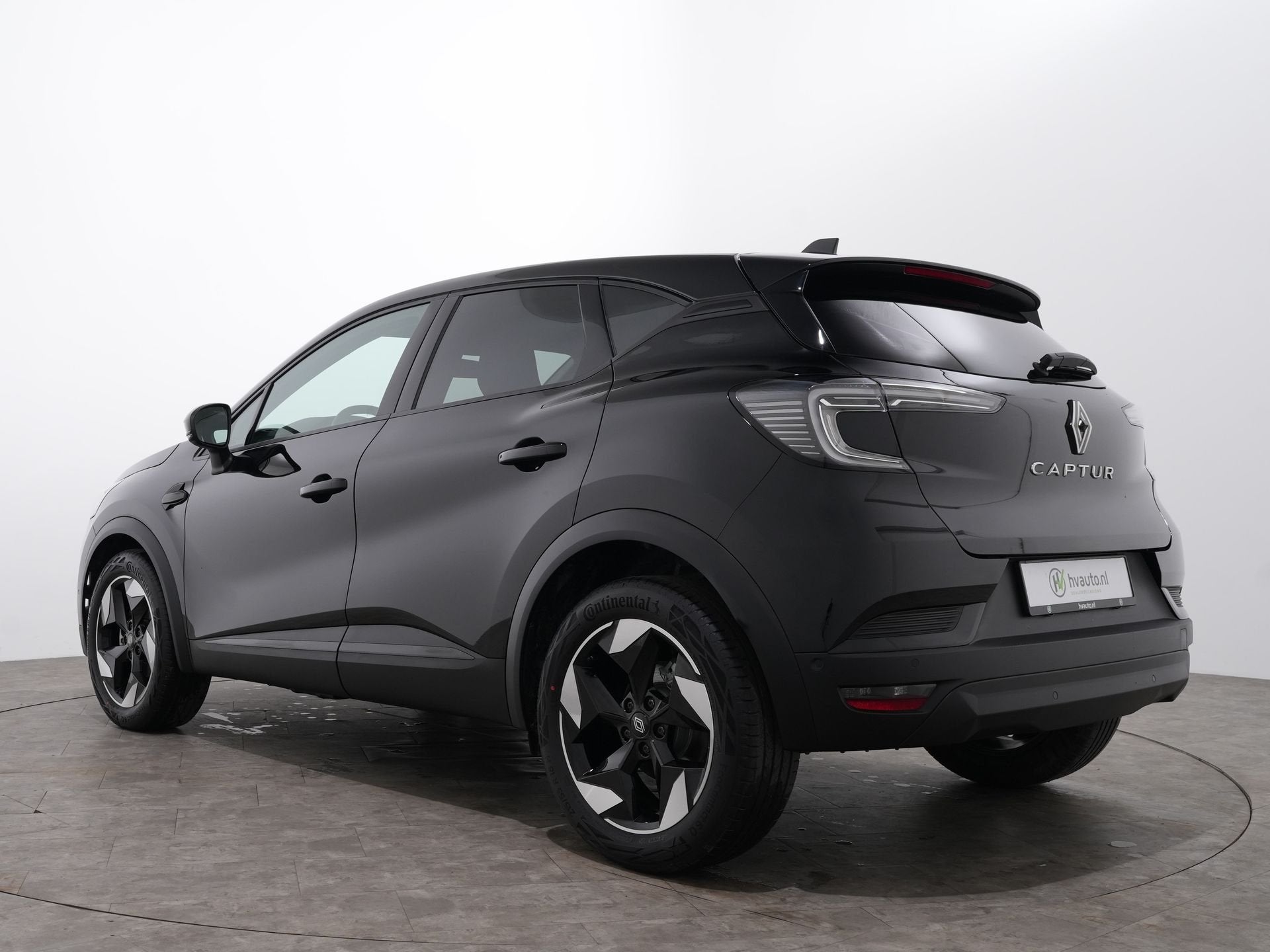 Renault Captur 1.8 FULL HYBRID 160PK TECHNO | Navi | Cruise, Stof, 4 cilinders, 160 pk, Zwart